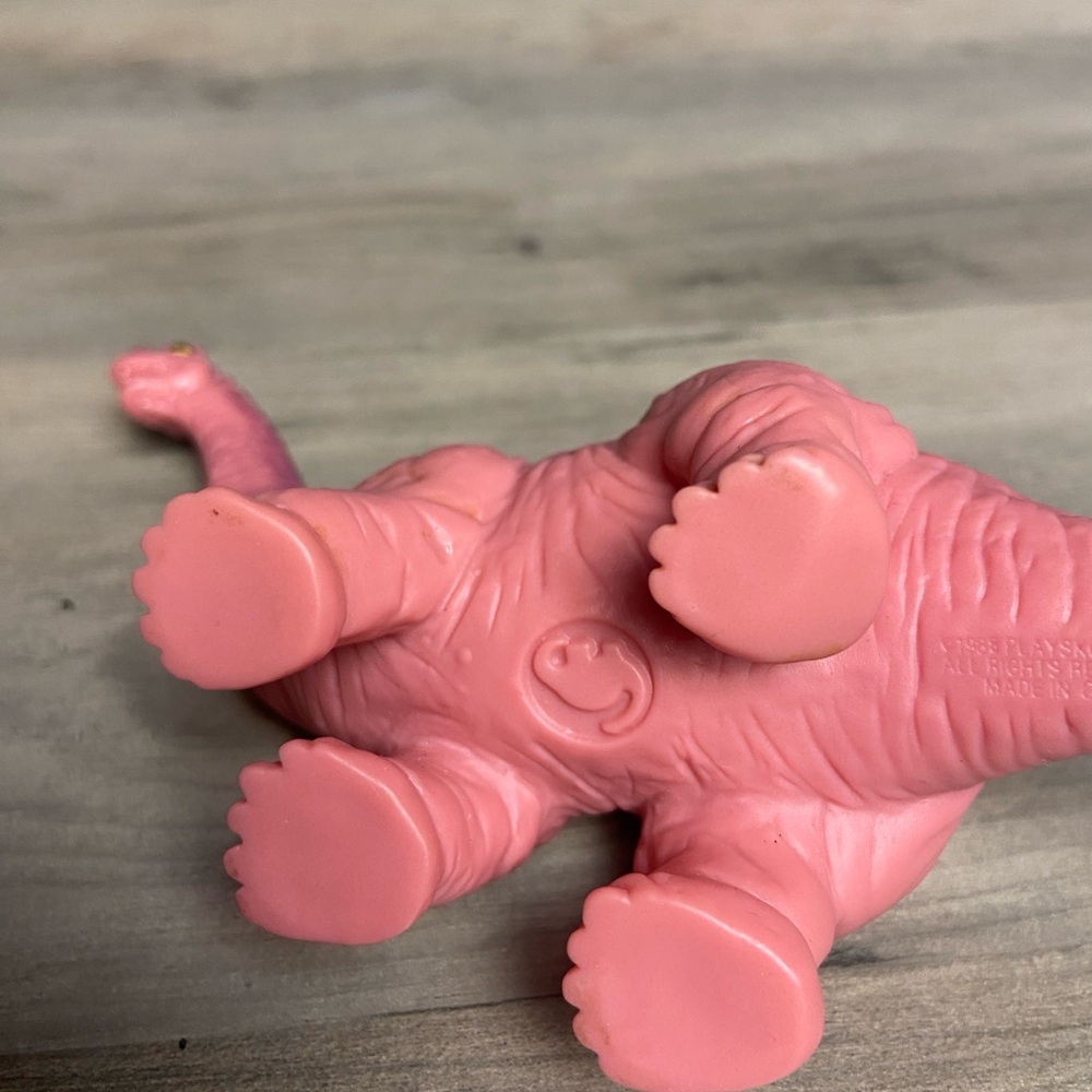 Playskool Definitely Dinosaur Apatosaurus Toy Vintage Action Figure Pink‎ B 1988 - Picture 7 of 10